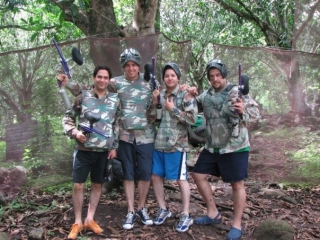  Paintball equipment 